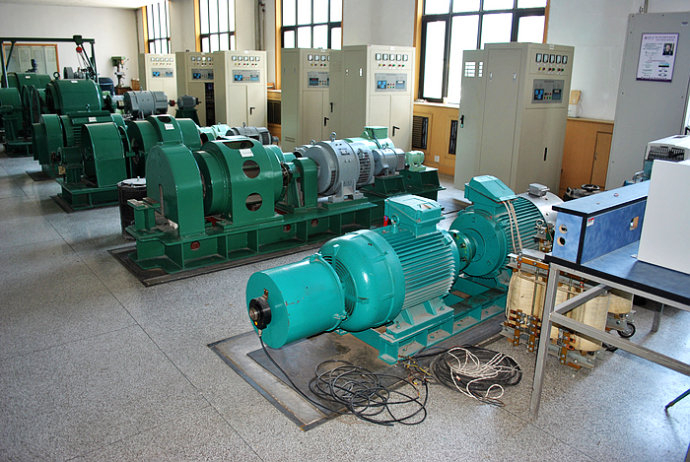 涧西某热电厂使用我厂的YKK高压电机提供动力